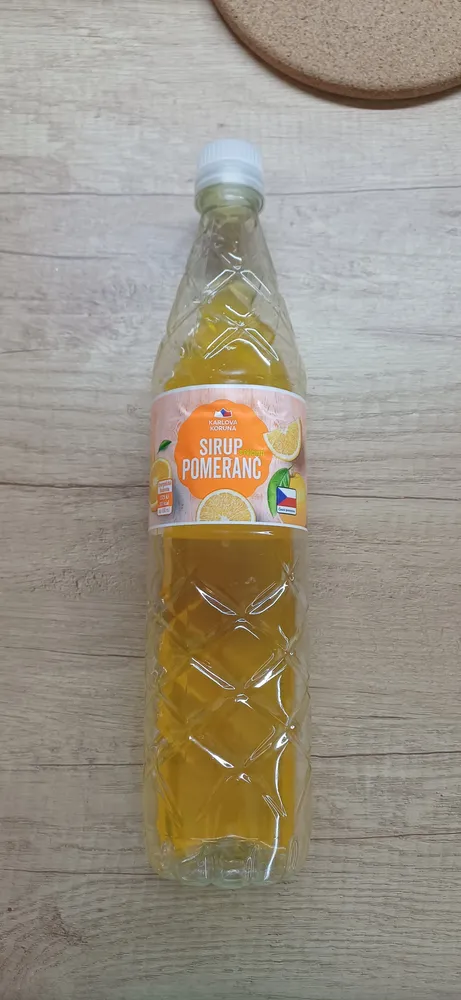 Sirup pomeranč