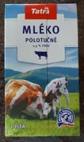 Mléko polotučné 1,5% trvanlivé