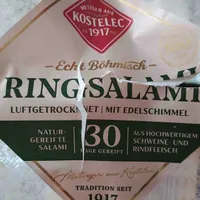Ringsalami, Echt Böhmisch, luftgetrocknet, mit Edelschimmel