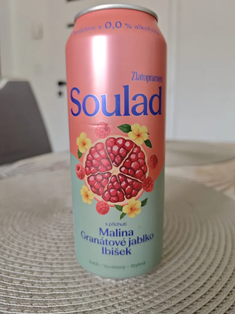 Malina, granátové jablko, ibišek