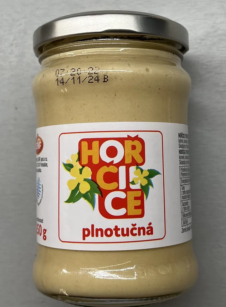 Plnotučná hořčice