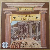 Karlsbader Oblaten - Schokoladengeschmack