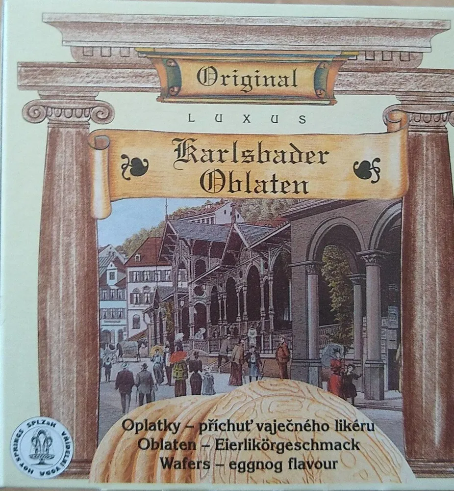 Karlsbader Oblaten - Eierlikörgeschmack
