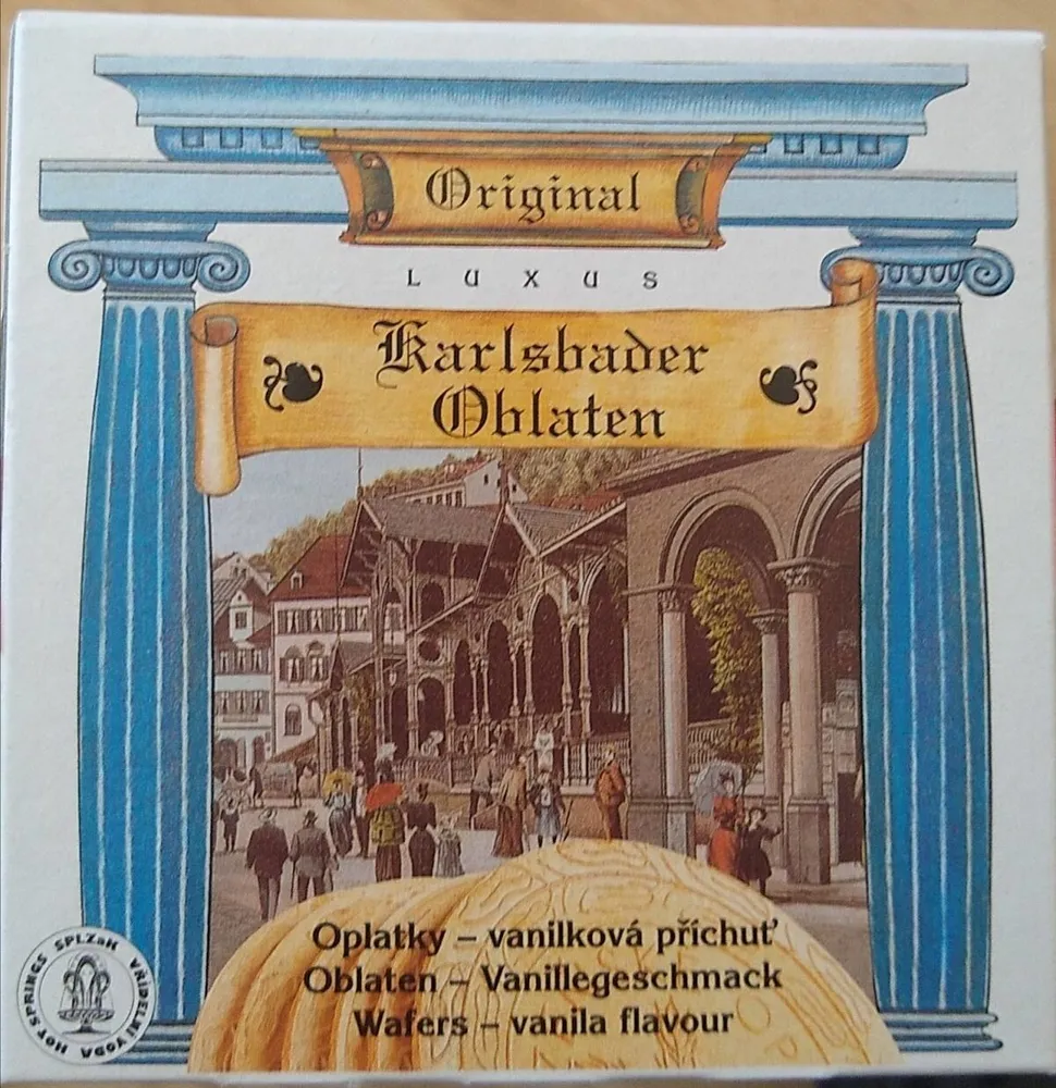 Karlsbader Oblaten - Vanillegeschmack
