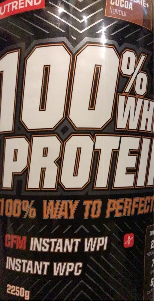 100% whey protein