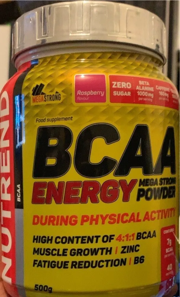 BCAA ENERGY MEGA STRONG POWDER