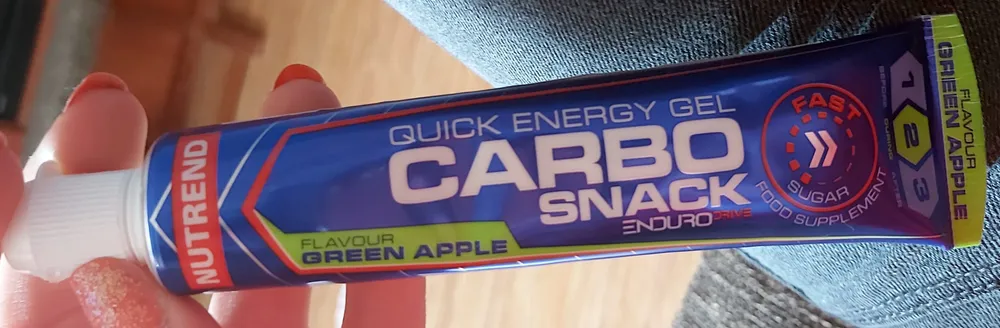 Carbosnack zelené jablko gel