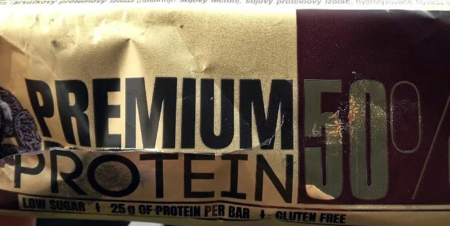 Premium protein bar - cookies cream