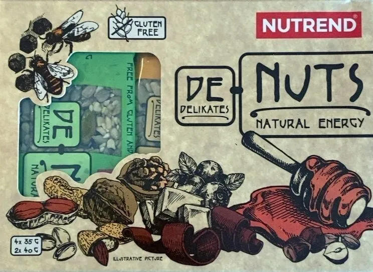 De-nuts pack mix příchutí