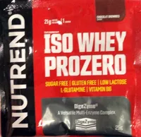 Iso Whey Prozero Čokoládové brownies