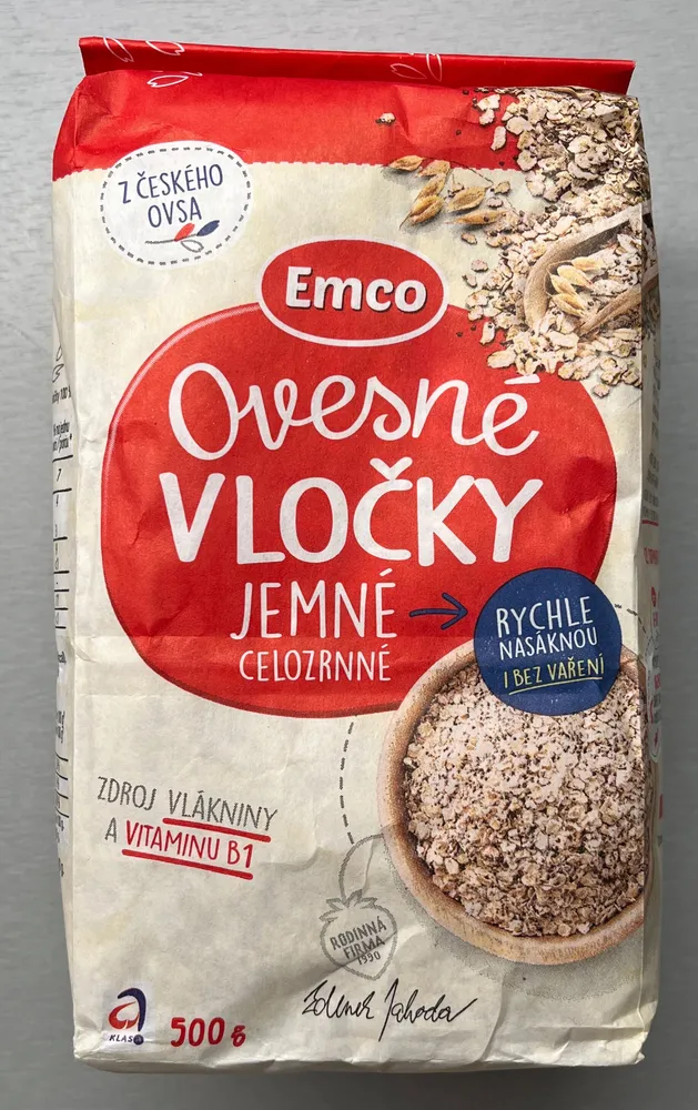 Ovesné Vločky jemné