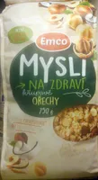 Mysli na zdraví křupavé ořechy