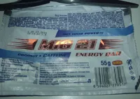 Energy bar, coconut & caffeine