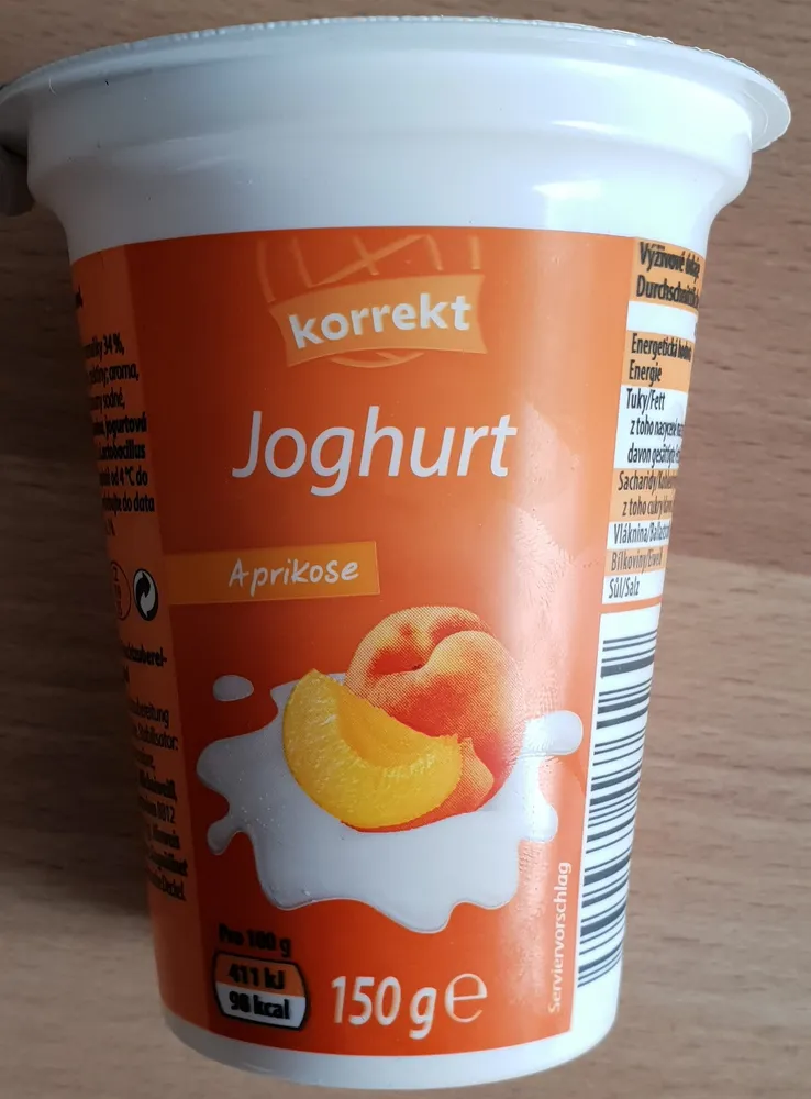 Joghurt Aprikose