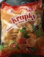 Krupky - Soufflé de maïs orange