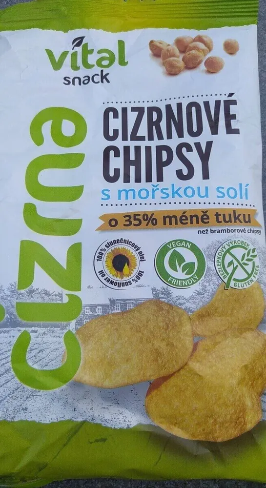 Cizrnové chipsy