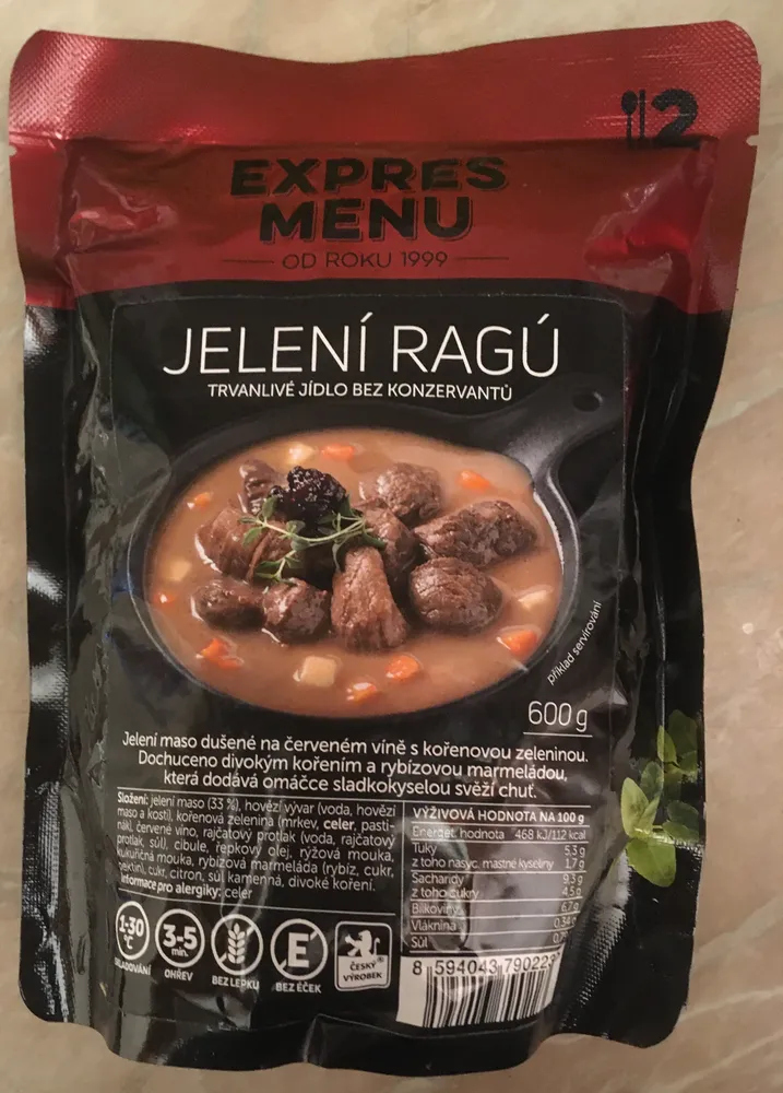 Jelení ragú