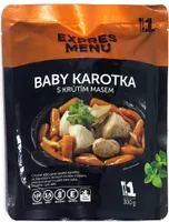 Baby karotka s krůtím masem
