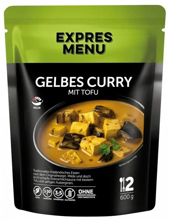 Gelbes Curry mit Tofu (2Pers)