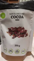 Raw and organic cocoa nibs