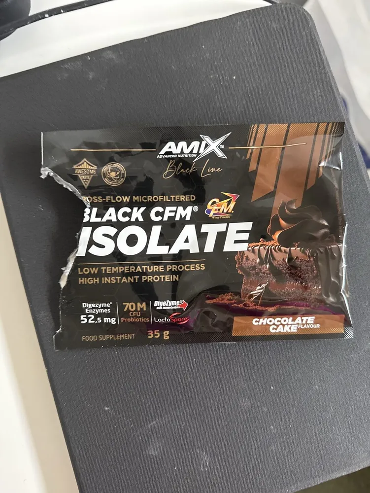 Black CFM Isolate, Chocolate Cake