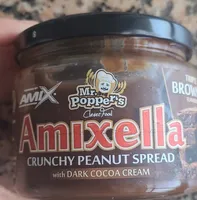 Amixella crunchy peanut spread