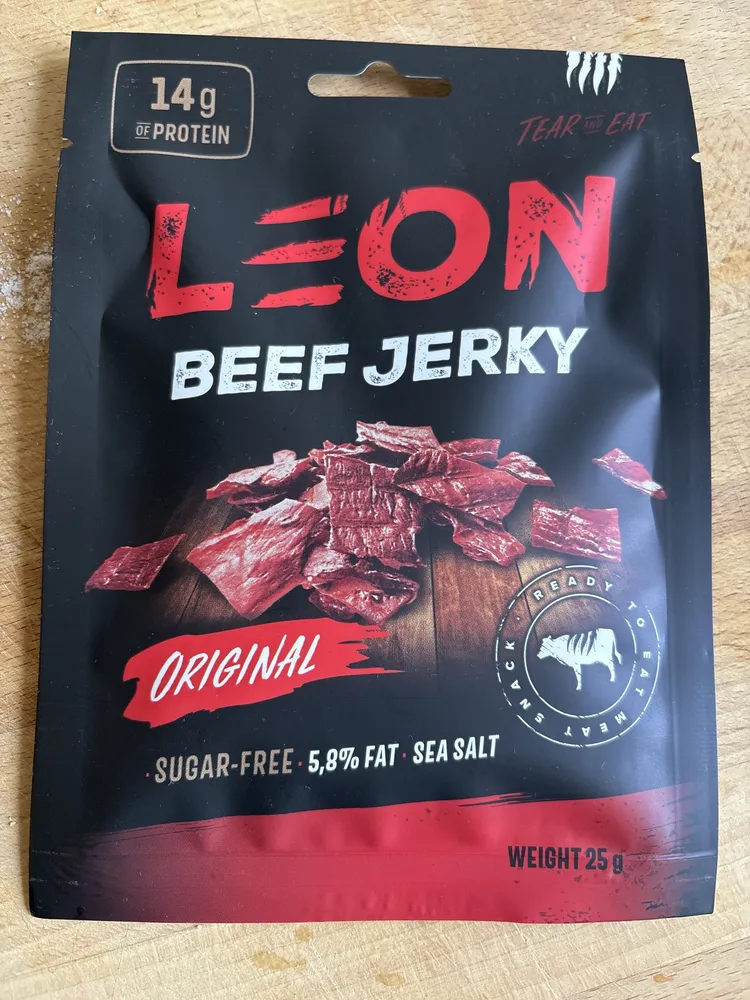 Boeuf séché beef jerky