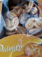 Palmier biscuits avec du sucre