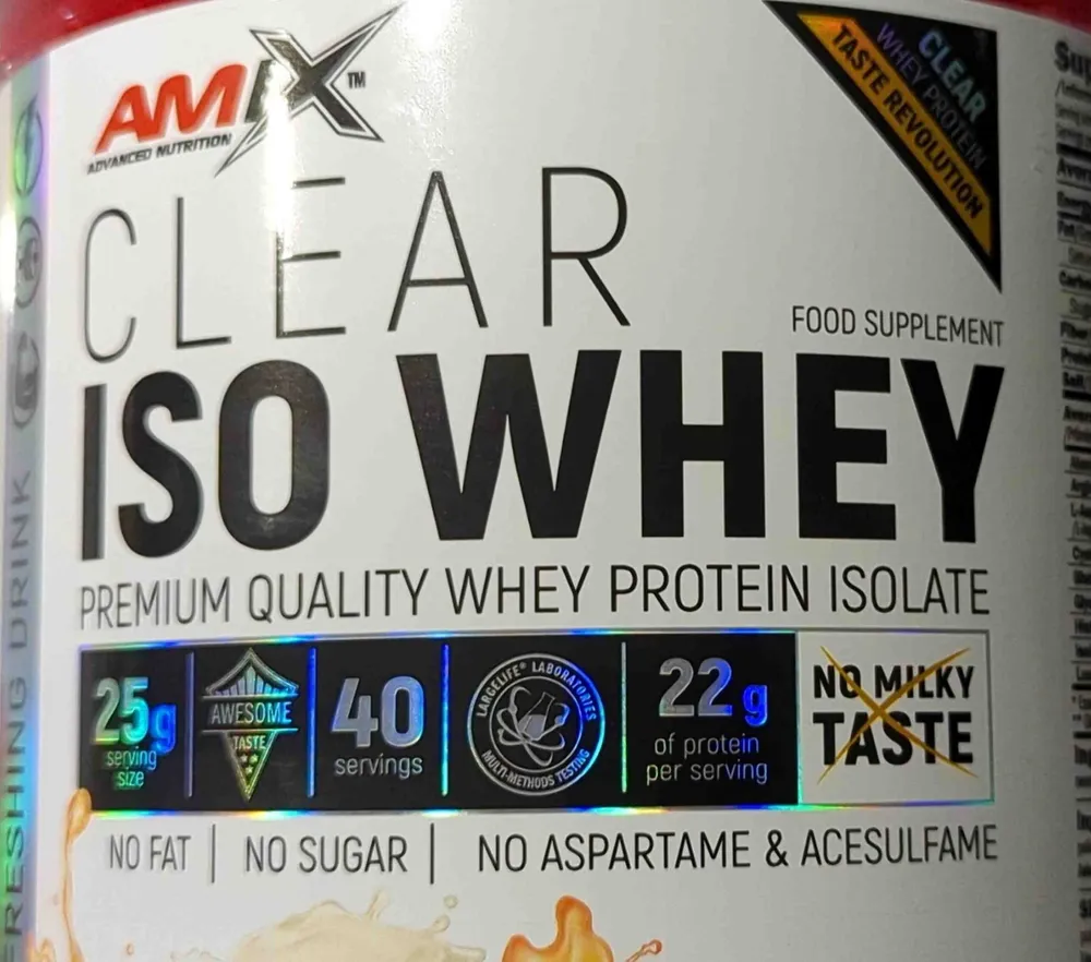 Clear Iso Whey protein isolate