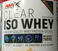 Clear Iso Whey protein isolate