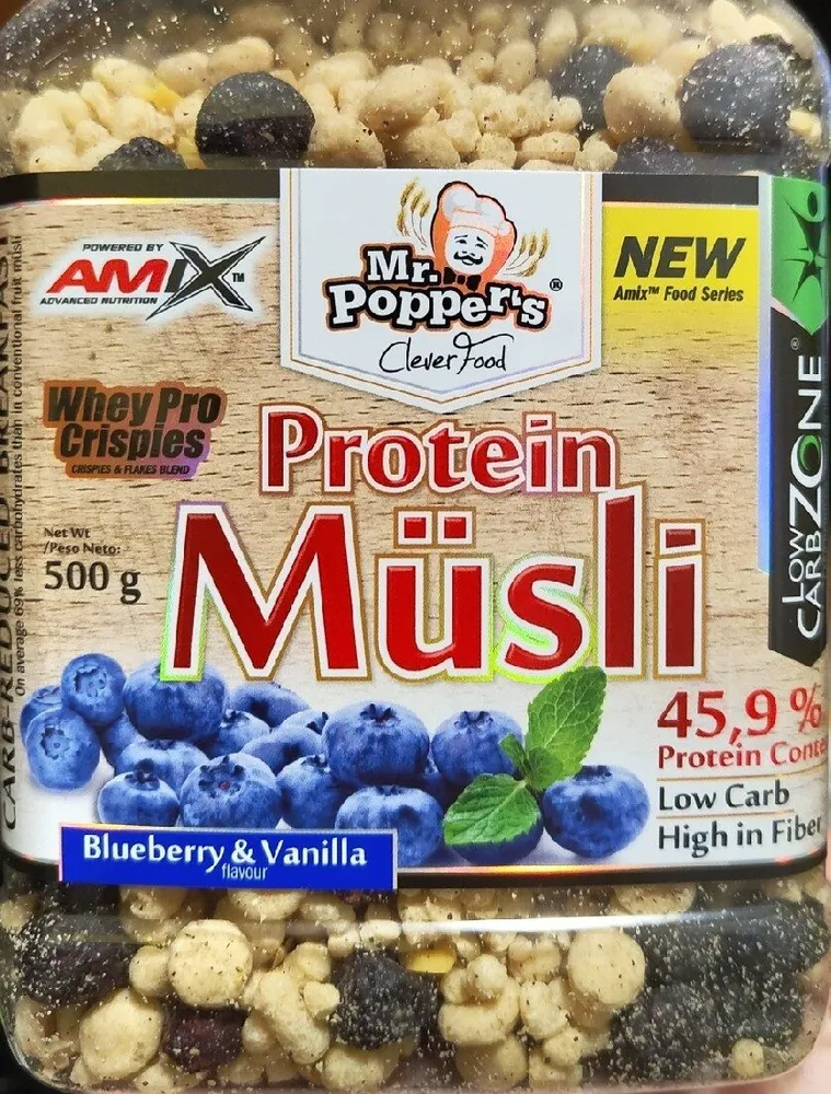 Protein Müsli Blueberry & Vanilla