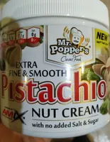 Pistachio nut cream