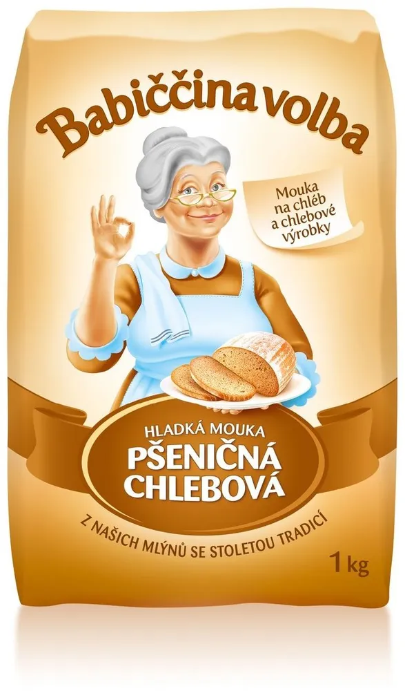 Hladká mouka pšeničná chlebová