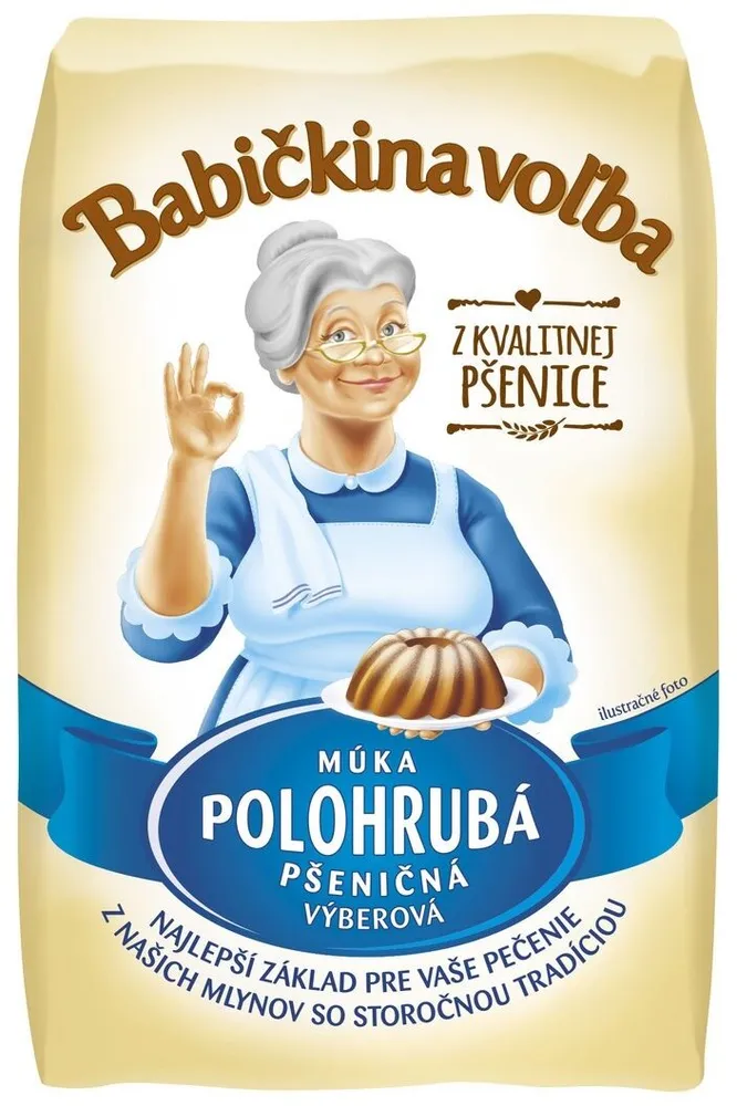Múka polohrubá