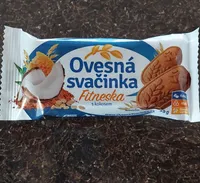 Ovesná svačinka fitneska s kokosem