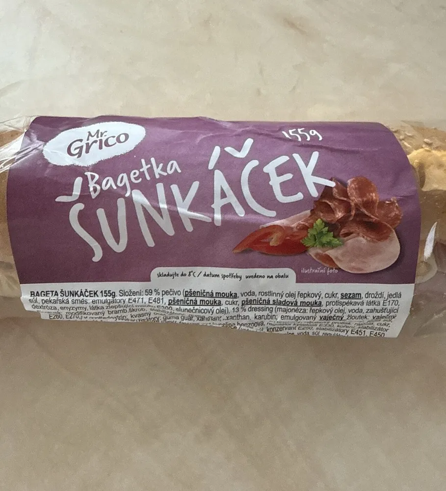 Bageta sunkacek