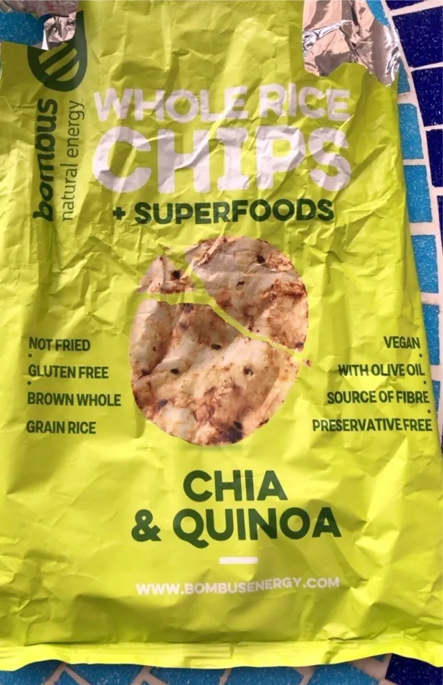 Whole Rice Chips + Superfoods Chia & Quinoa