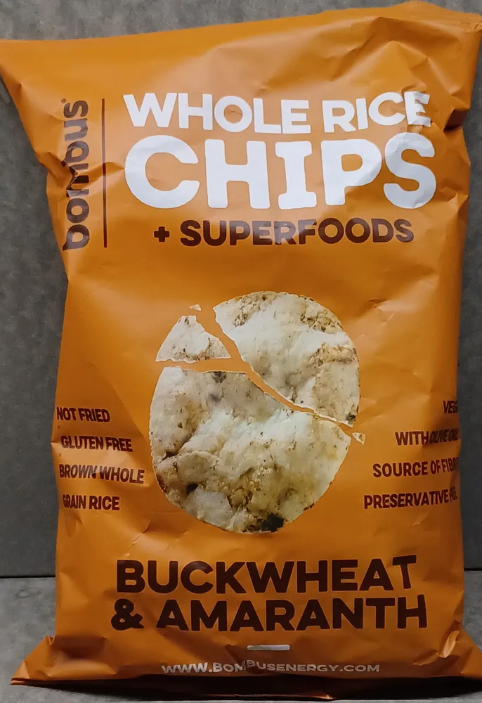 Whole Rice Chips Buckwheat & Amaranth