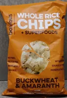 Whole Rice Chips Buckwheat & Amaranth