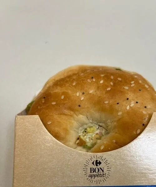 Bagel saumon concombre