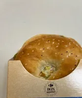 Bagel saumon concombre