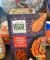 Pâtes de lentille corail