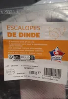 Escalope de dinde x 4