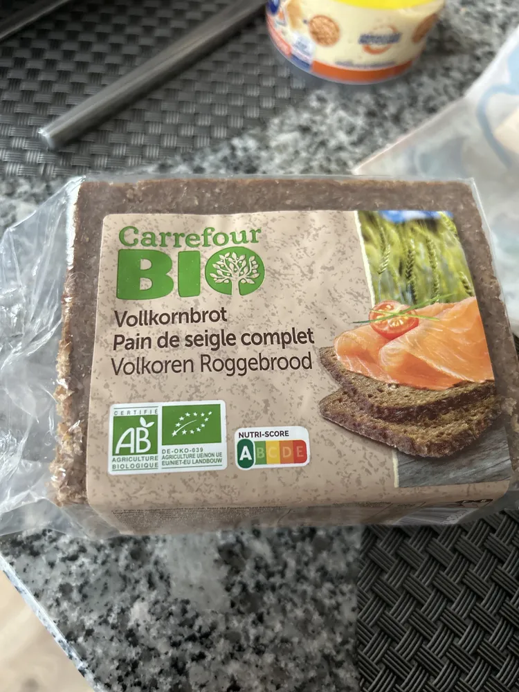 Pain de seigle complet