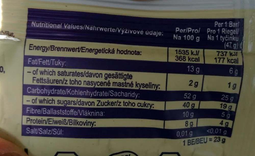 Lifebar bluberry quinoa