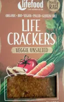 Life Crackers veggie unsalted