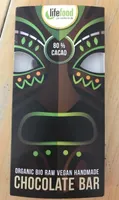 Organic bio raw vegan handmade chocolate bar
