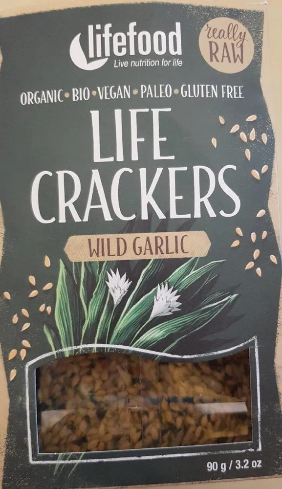 Life Crackers Wild Garlic