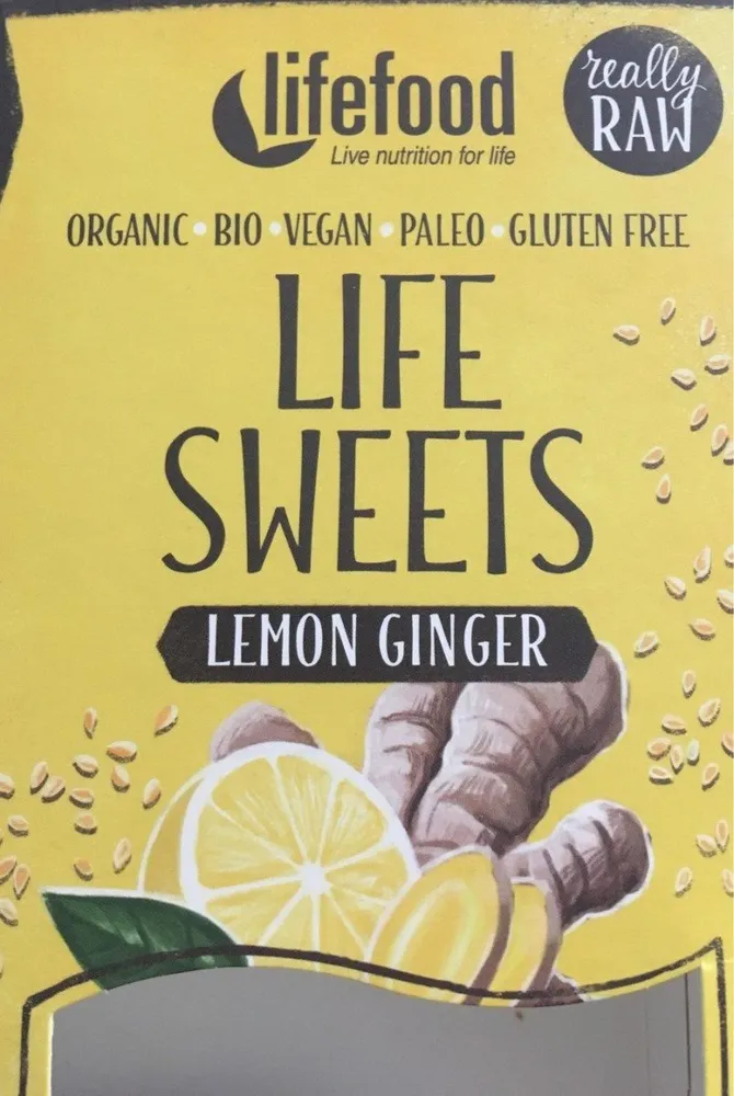 Life Sweets lemon ginger