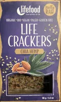 Life crackers  -  chia hemp